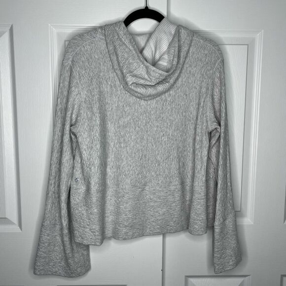 Lululemon Retreat Yourself Ribbed Cropped Hoodie Size Xs/S Oversized Fits Medium - Picture 2 of 6